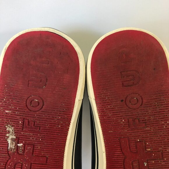 FIVE FOUR Los Angeles Navy Leather Slip On Shoes Men's Size 9 - Picture 14 of 15